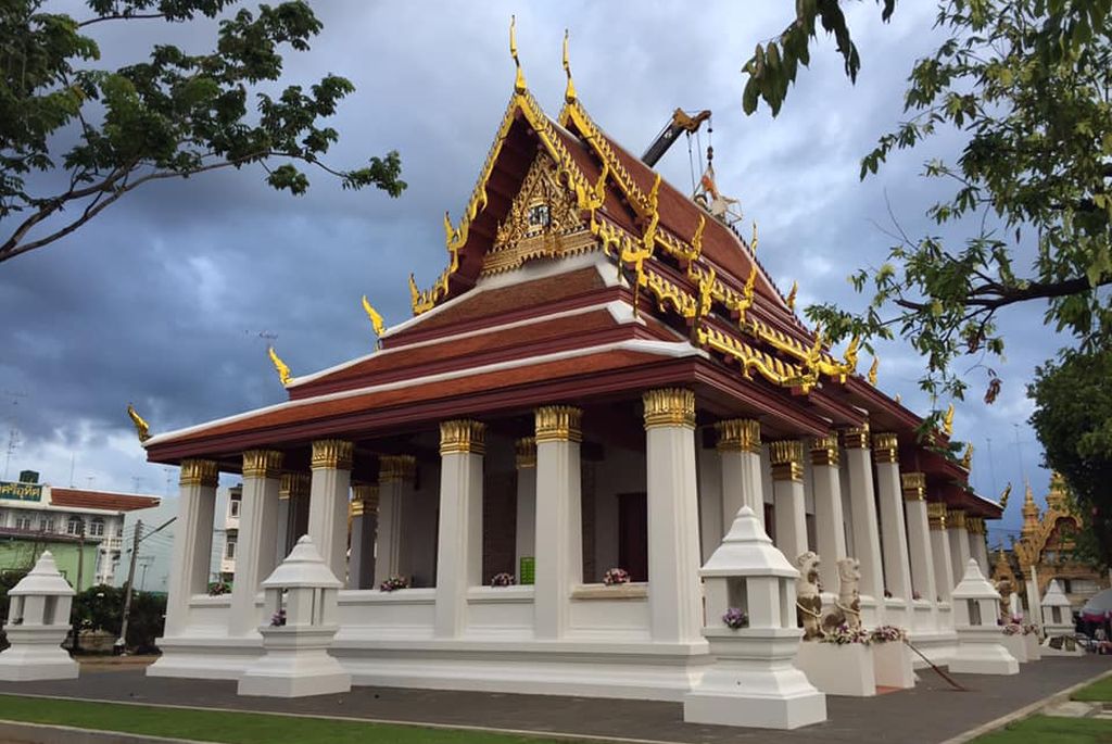 Wat in Sukhothai City in Northern Thailand