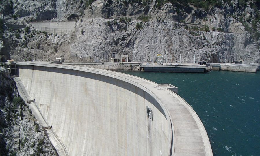 Dam on the Manavgat River in Antalya