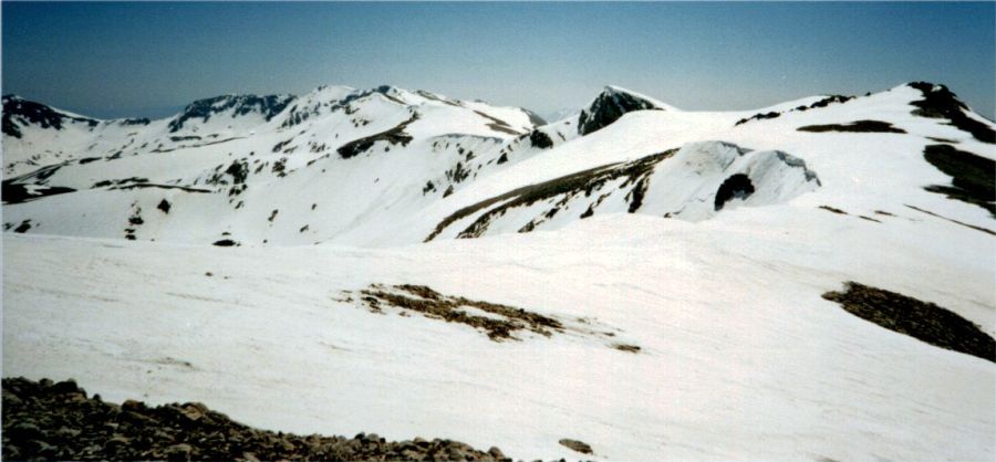 Summit plateau of Mt. Uludag