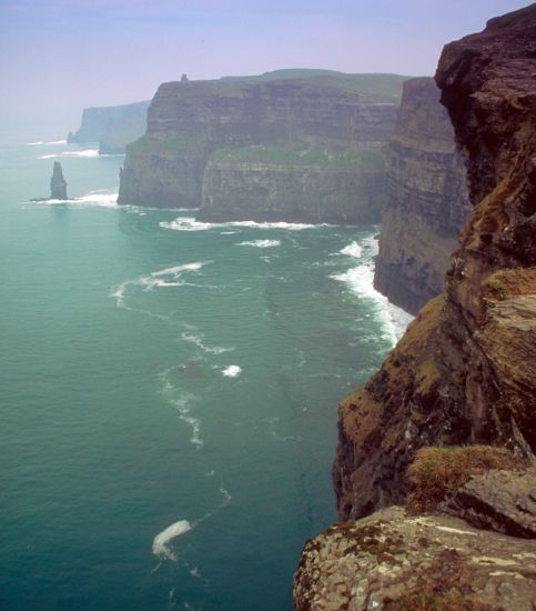 Cliffs of Moher on the West Coast of Ireland