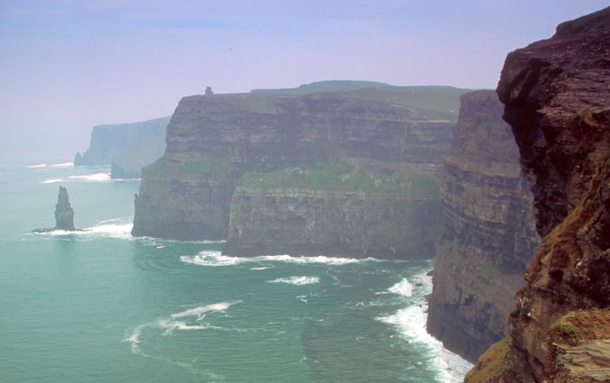 Cliffs of Moher on the West Coast of Ireland