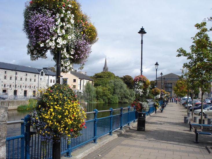Sligo town in Ireland