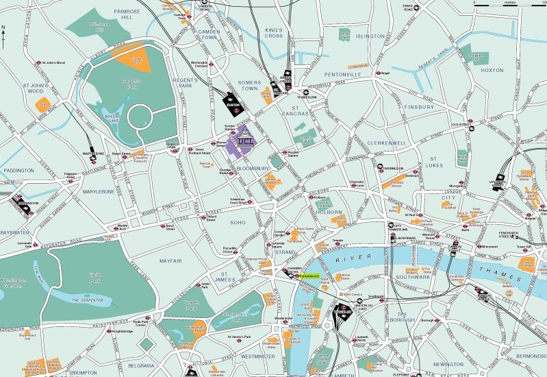 Street Map of London