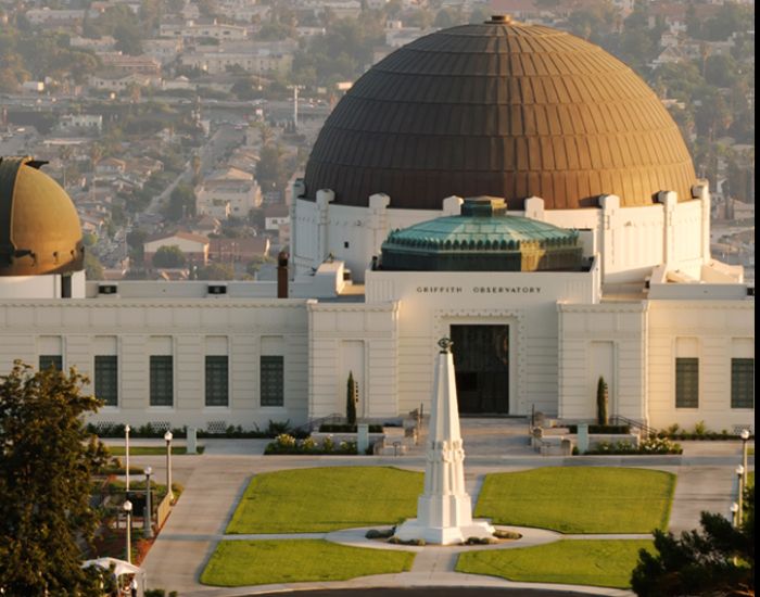 Griffith Observatory in Los Angeles in California State of USA