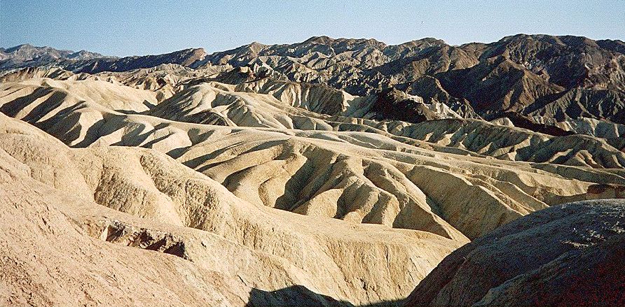 Zabriesky Badlands in Death Valley