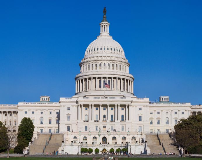 Capitol Building in Washington, USA