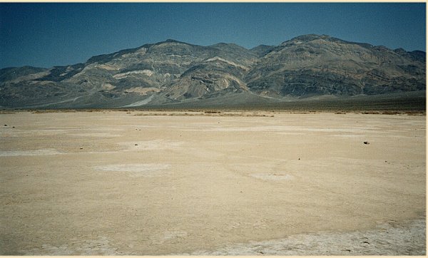 Desert at northern end of Death Valley