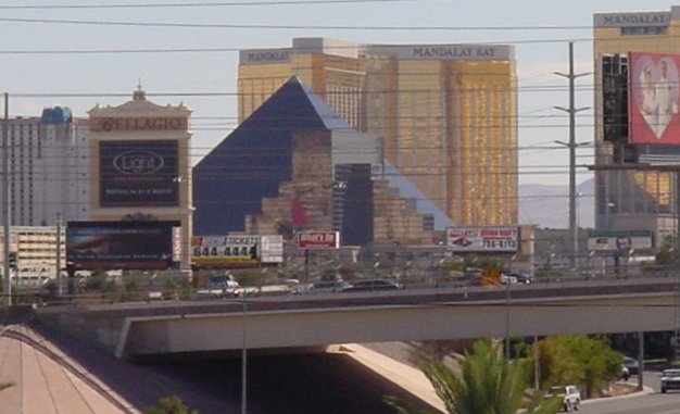 Luxor Mandalay Hotel in Las Vegas in Nevada State of USA