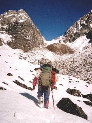 Ascent of Lower Balephi Glacier to Tilman's Pass, Jugal Himal