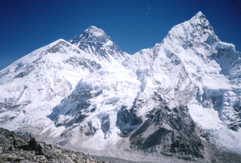 Mt. Everest in the Nepal Himalaya