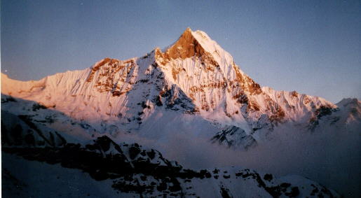 Macchapucchre from Rakshi Peak
