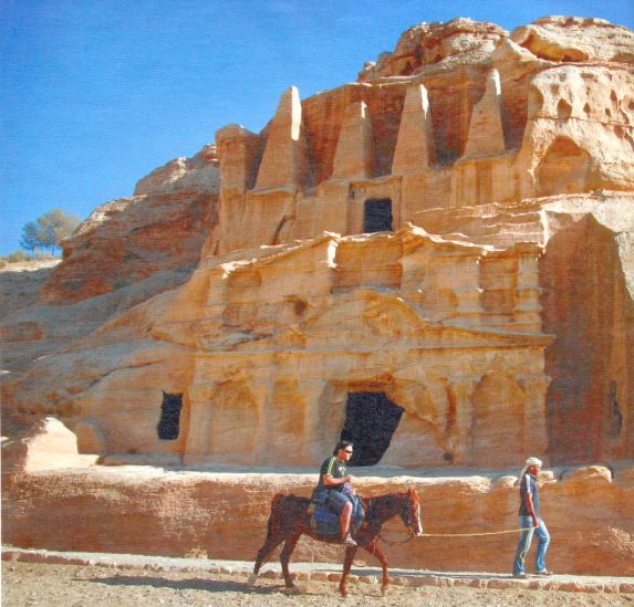The Ancient City of Petra in Jordan
