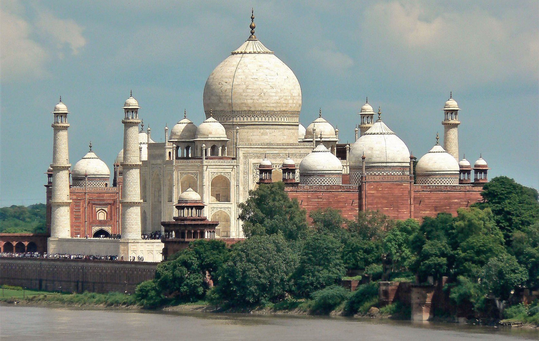 Taj Mahal in Agra, India - the finest example of Mughal architecture