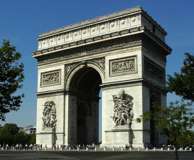 Arc de Triumphe in Paris