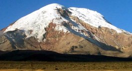 Chimborazo - the highest mountain in Ecuador