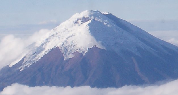 Cotopaxi - 5897 metres - second highest mountain in Ecuador