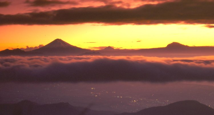 Sunset on Cotopaxi 