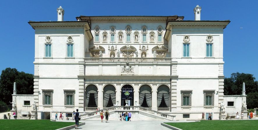 Galleria Borghese in Rome the capital city of Italy
