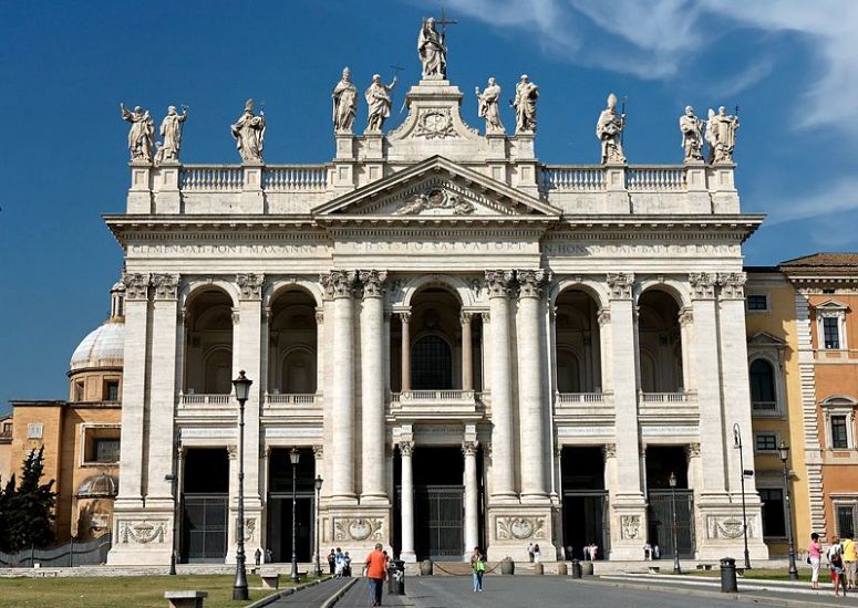 San Giovanni in Laterano in Rome the capital city of Italy