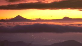 Sunrise on Cotopaxi in Ecuador