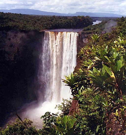 Kaiteur Falls in Guyana