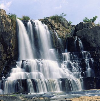 Dalat Waterfall in Vietnam