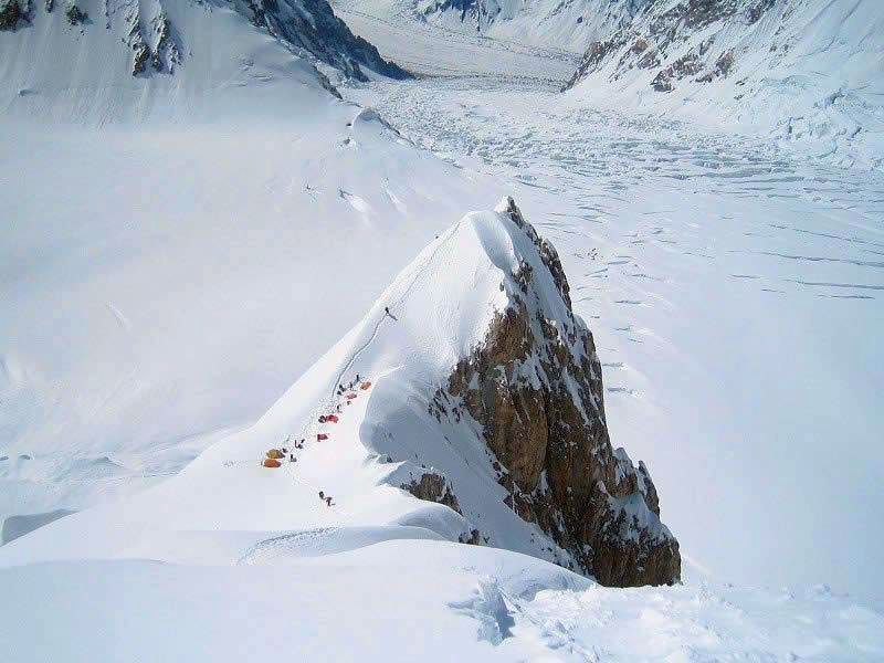 Camp 2 on Gasherbrum II