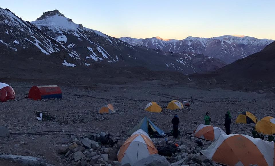 Mount Aconcagua base camp