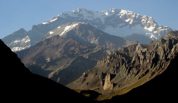 Aconcagua - highest mountain in South America