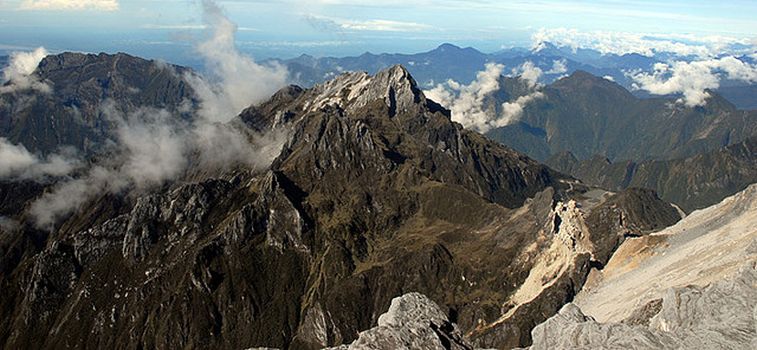 Carstensz Pyramid ( Puncak Jaya ) - highest mountain in Indonesia and Oceania / Australasia