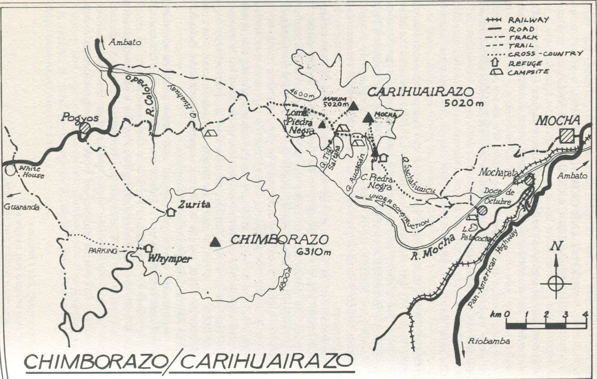 Map of Chimborazo