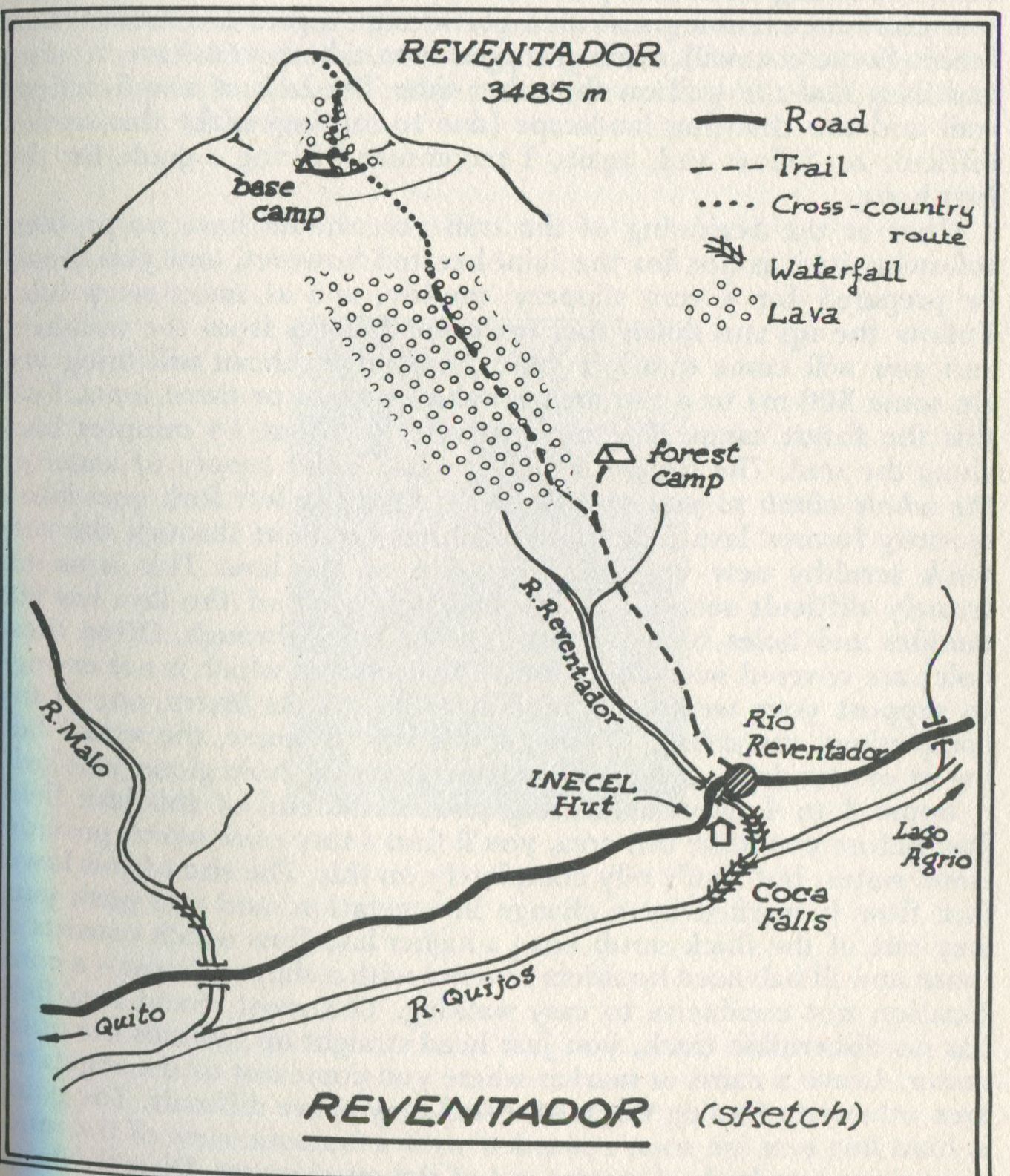 Map of Reventador