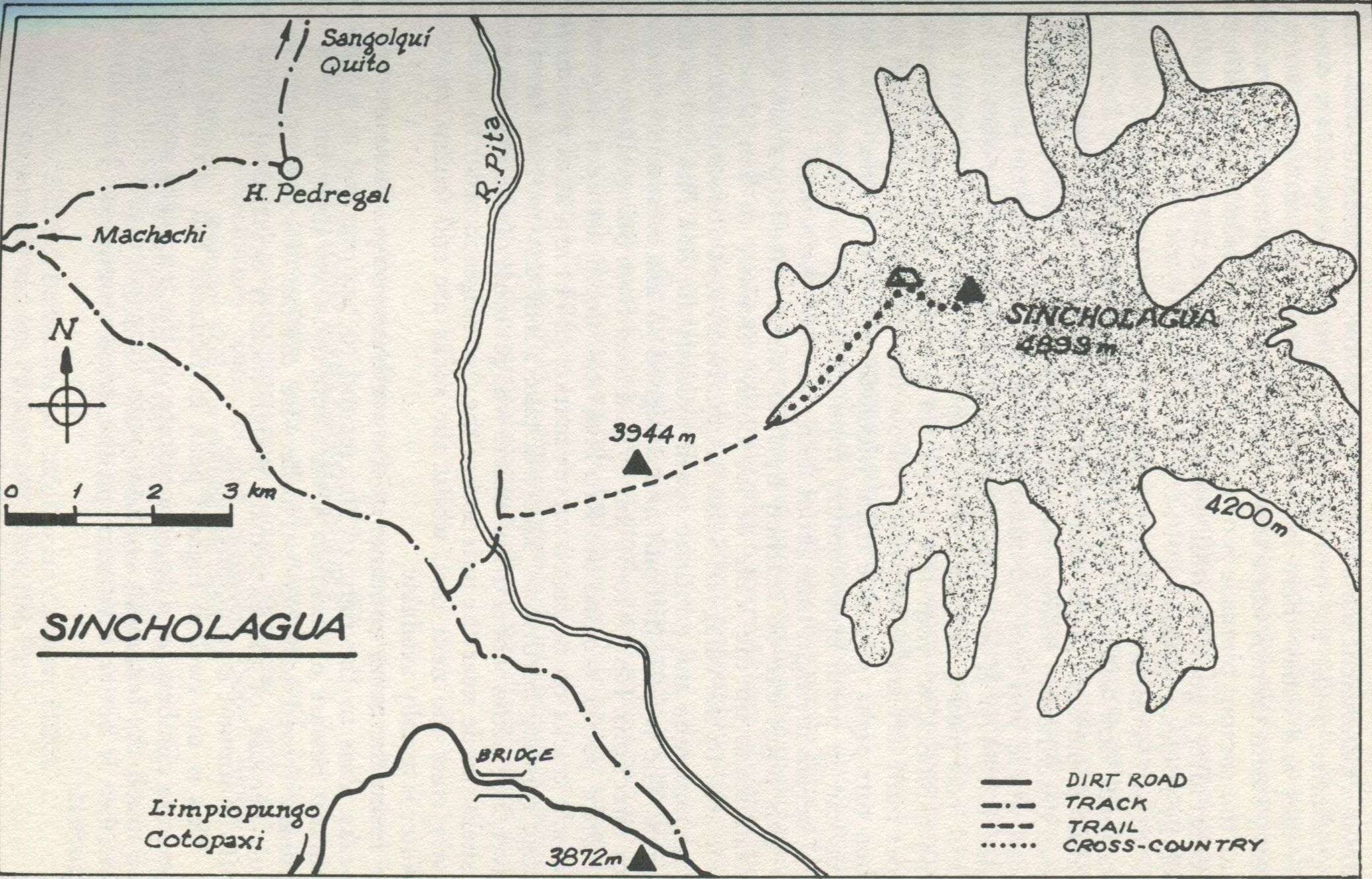 Map of Sinchulago