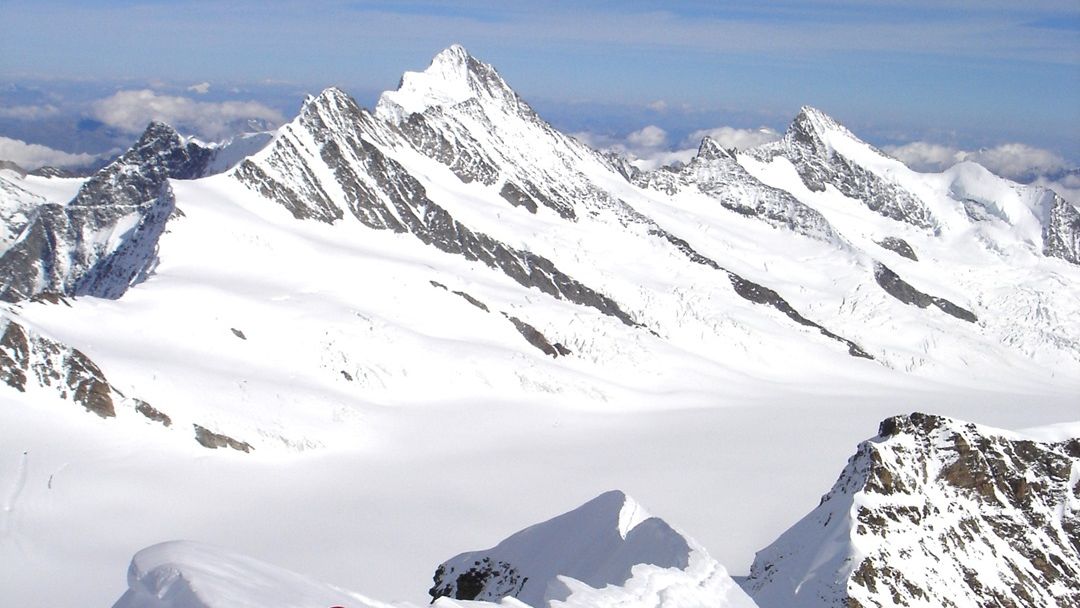 Finsteraarhorn from Monch