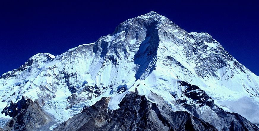 Photographs of The Twins and the SW ridge of Mount Makalu