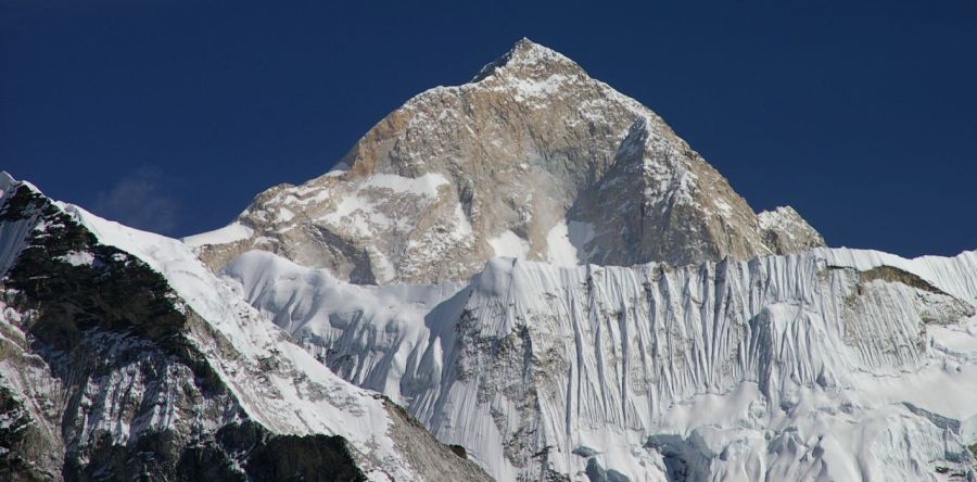 Photographs of The Twins and the SW ridge of Mount Makalu