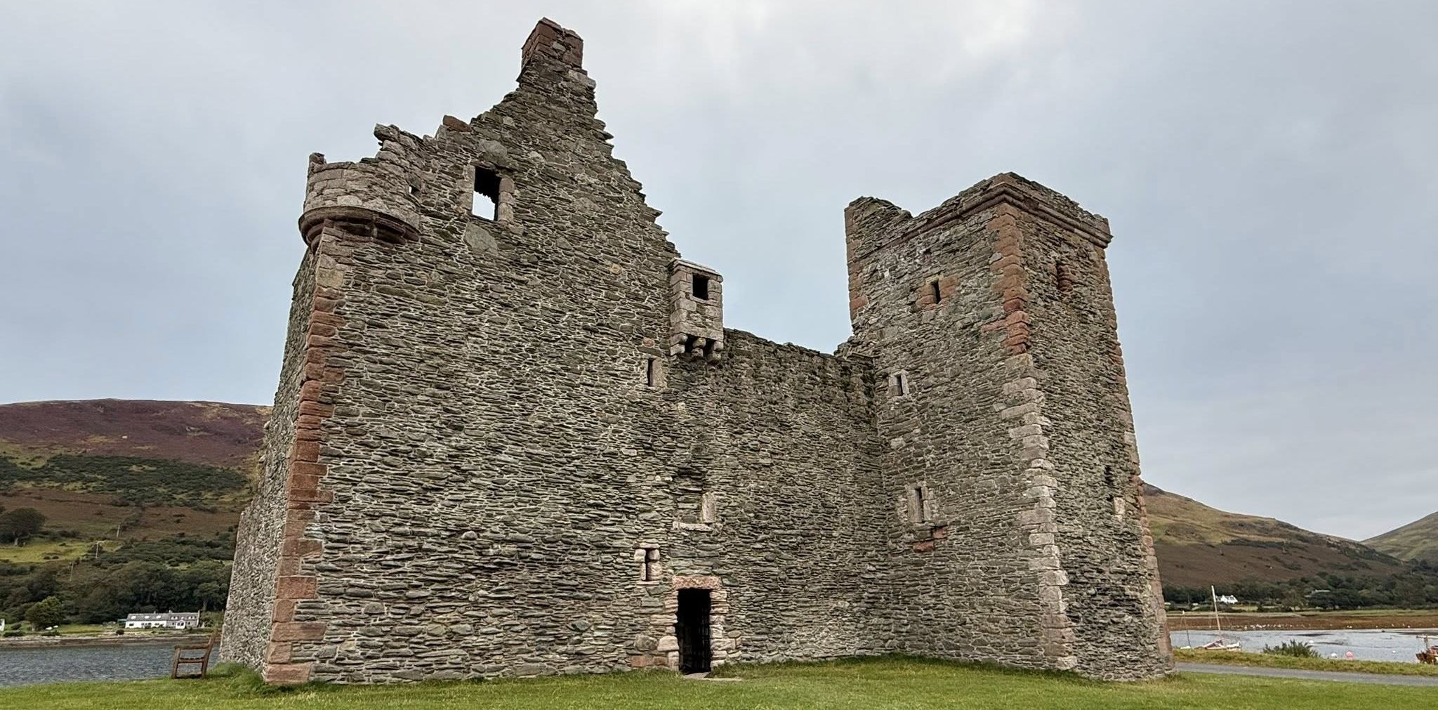 Lochranza Castle on the Isle of Arran