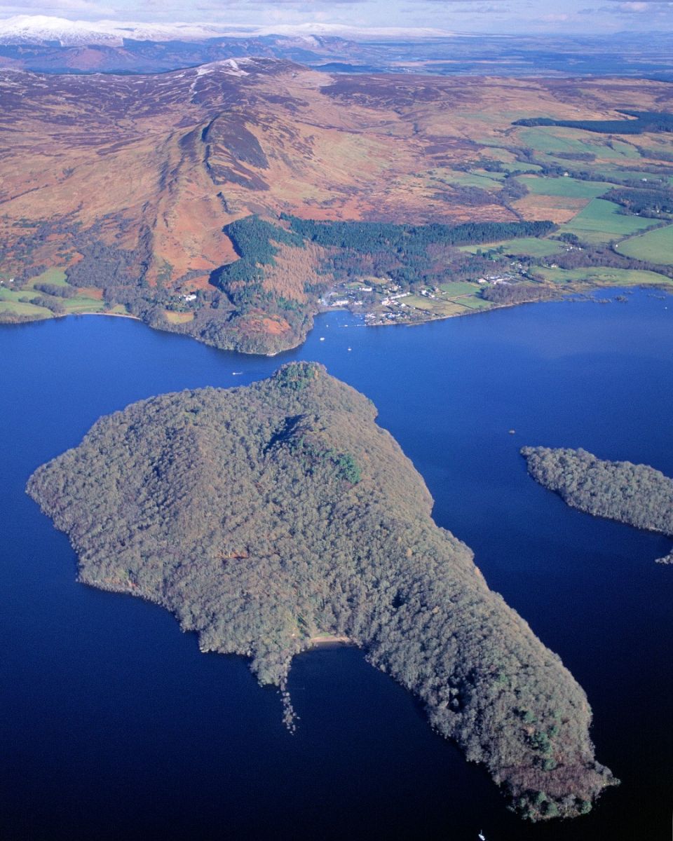 Inchcailloch off Balmaha