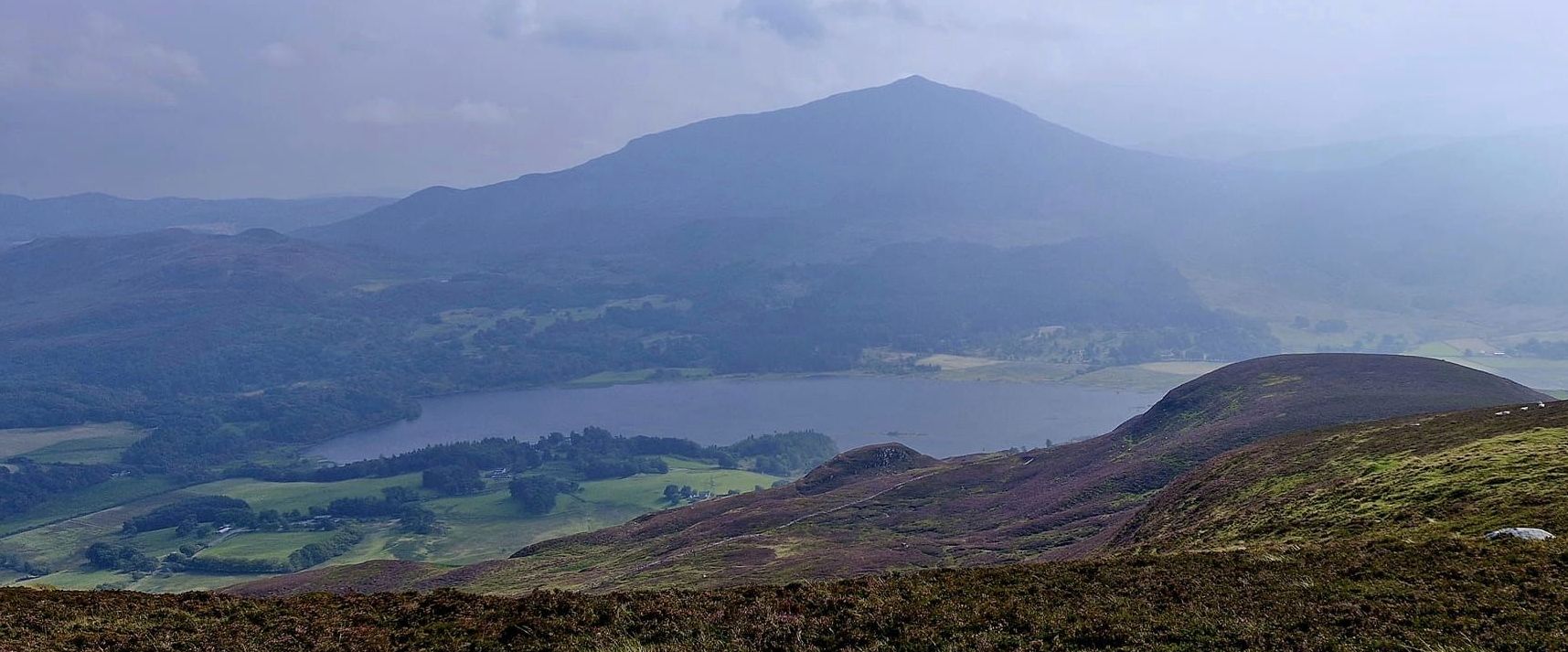 Schiehallion above Loch Rannoch from Beinn a' Chuallaich