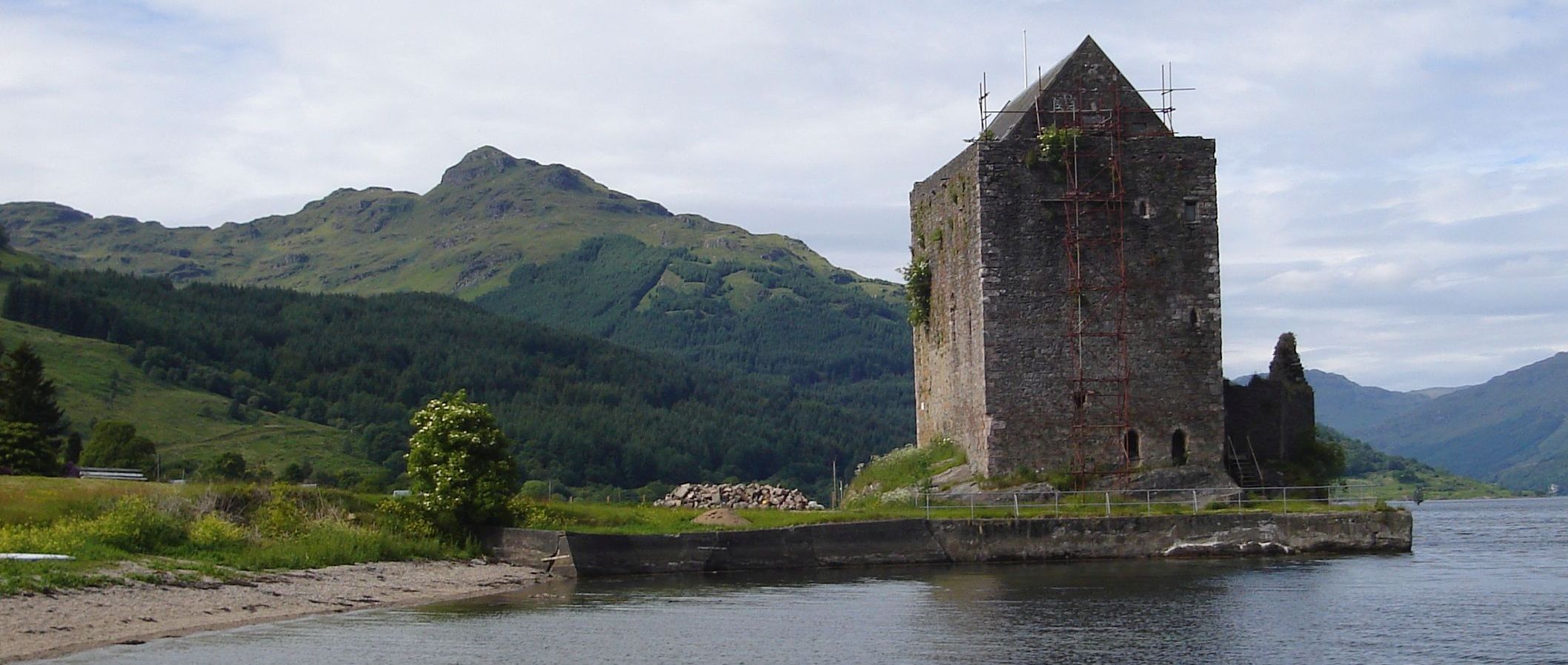 Cruach nam Miseag from Carrick Castle on Loch Goil