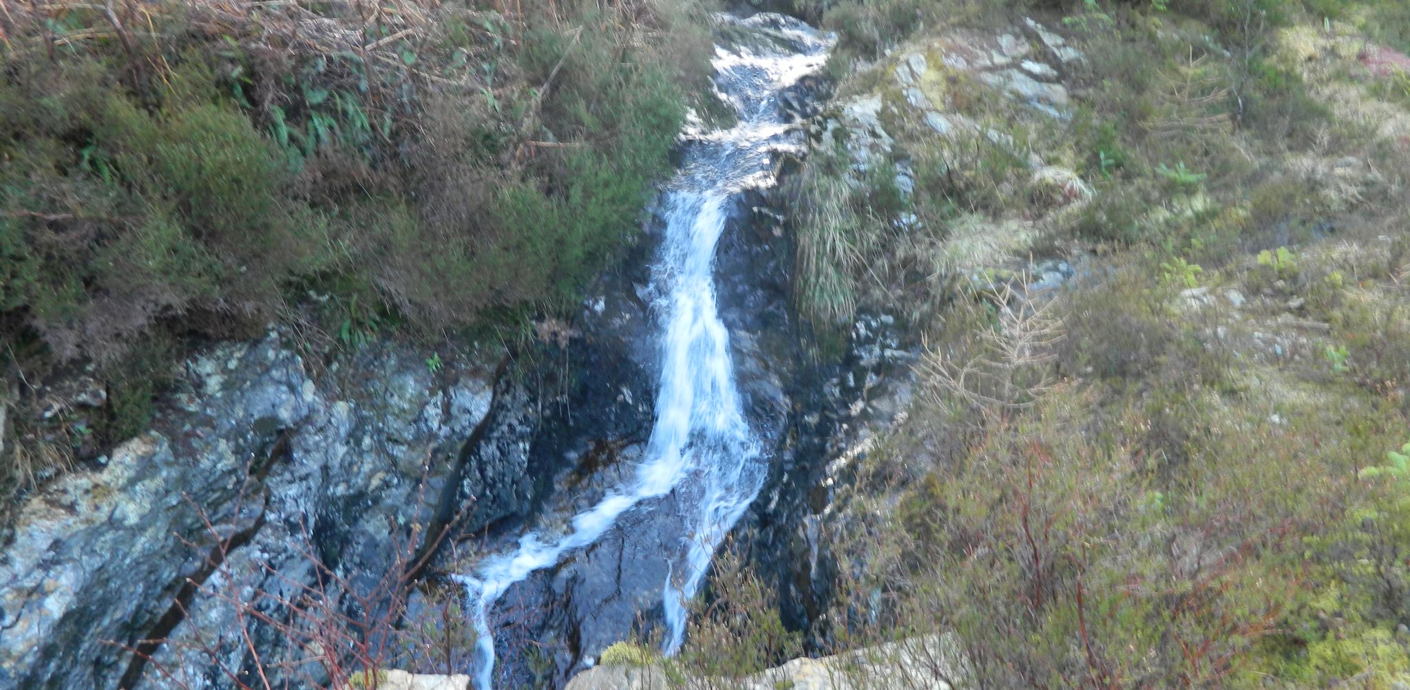 Waterfall on ascent to Cruach nan Capull