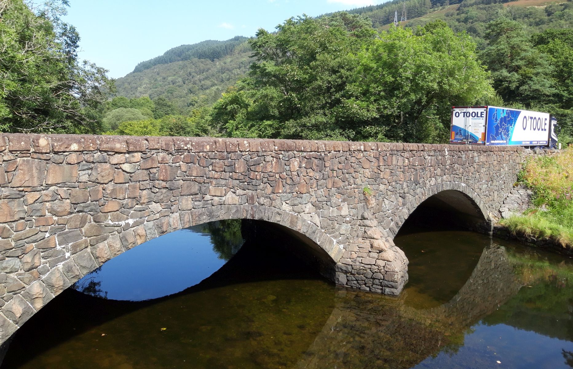 Bridge over Loin Water in Arrochar