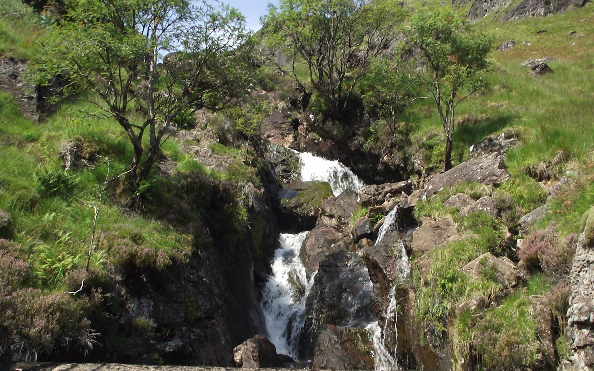 Waterfall in Allt Coiregrogain