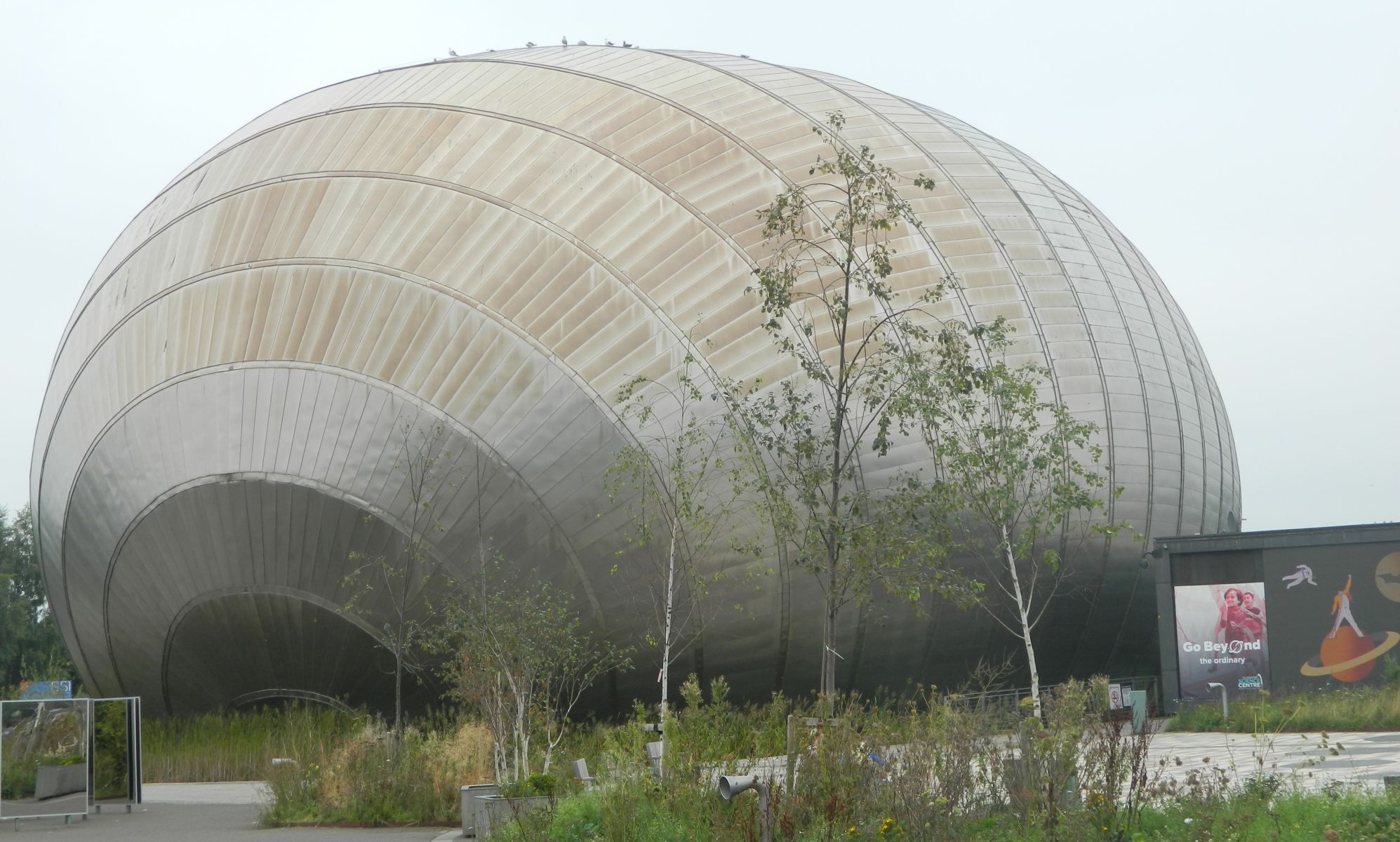 The IMAX building in the Science Park