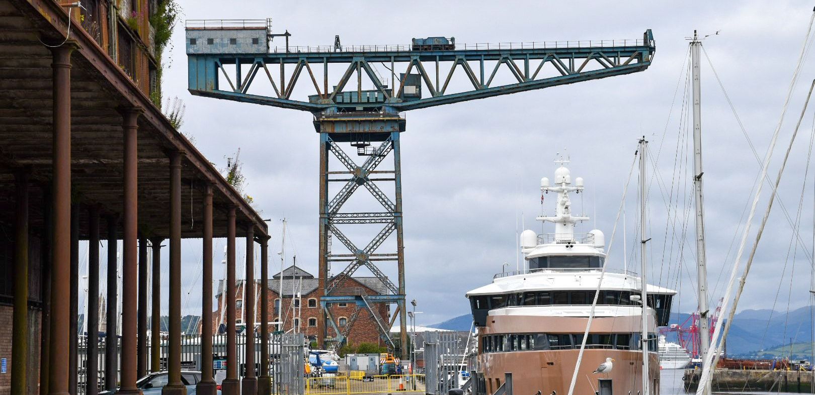 Titan crane at Greenock docks