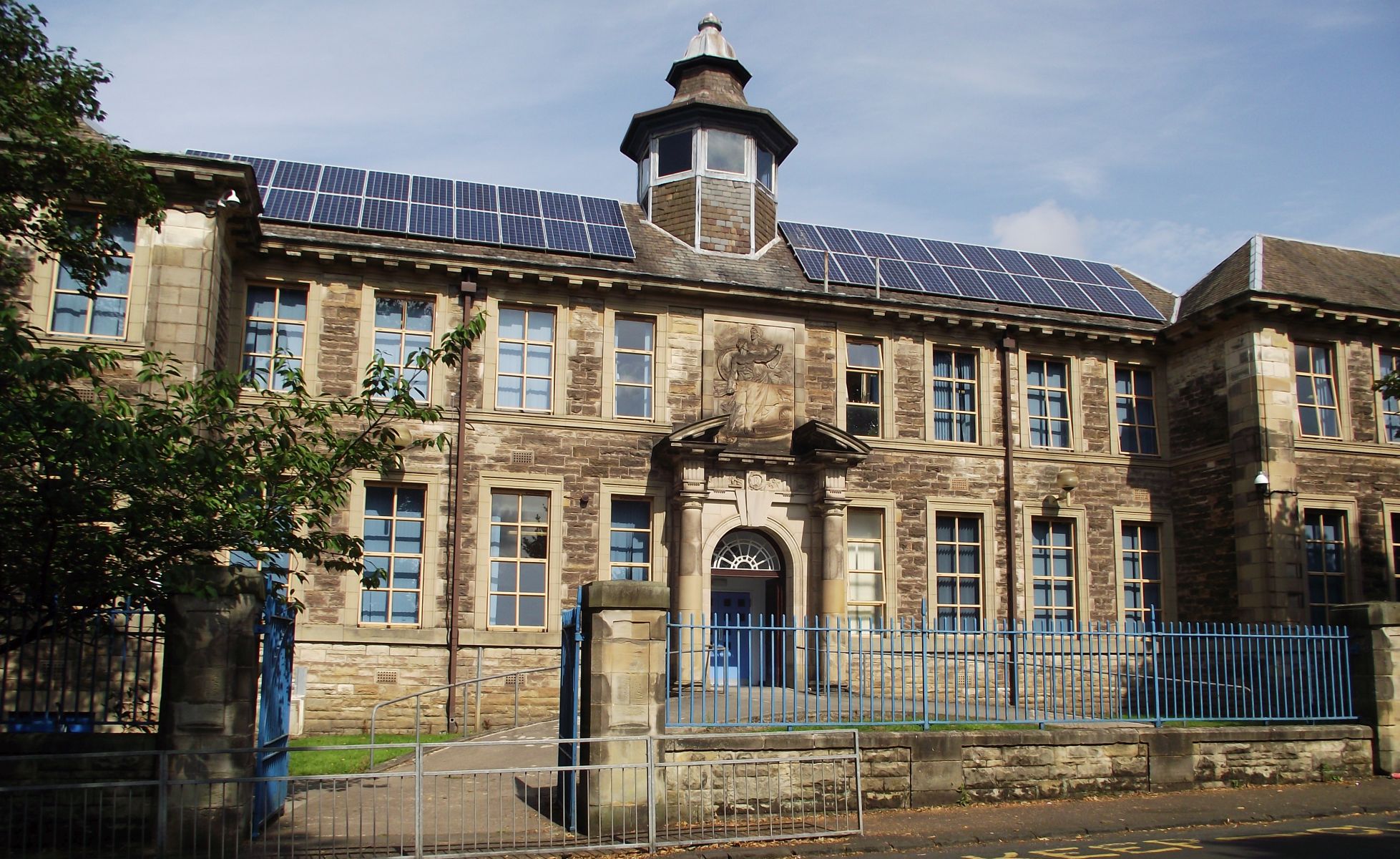 Dalziel High School in Motherwell