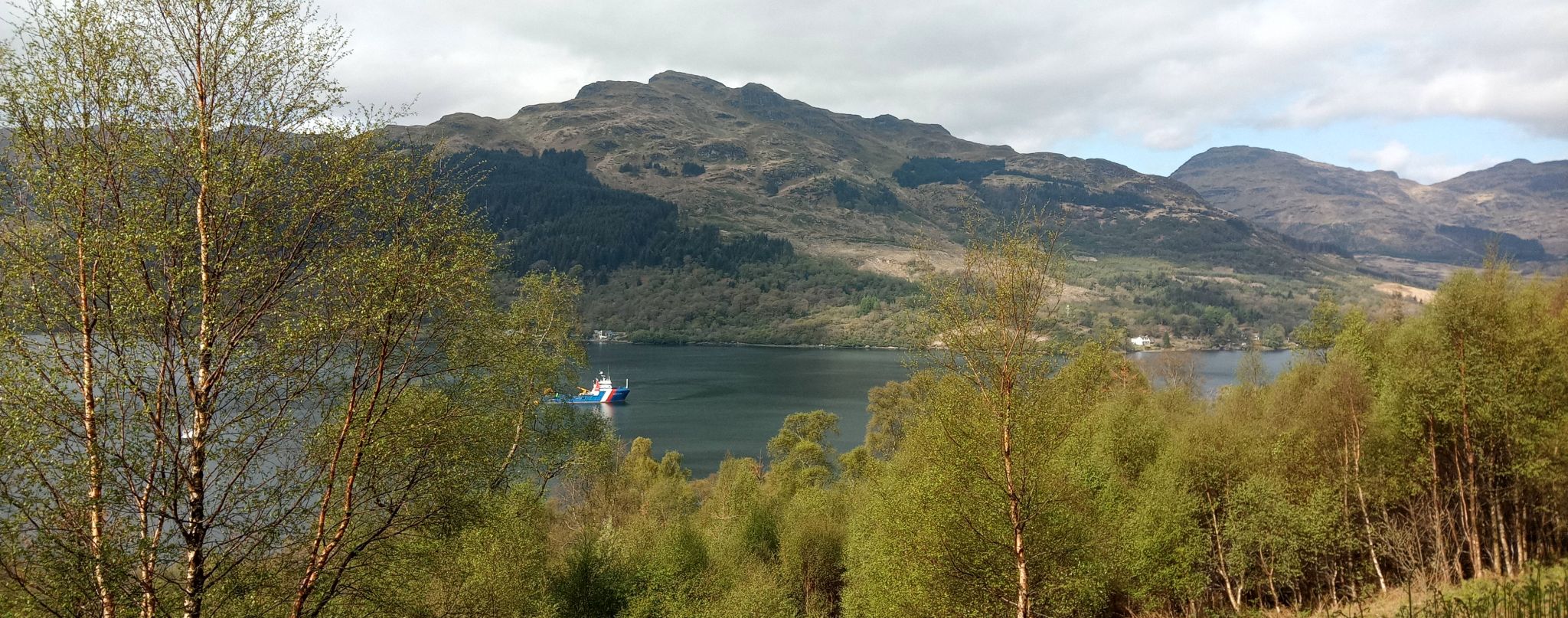 Cruach nam Miseag across Loch Goil
