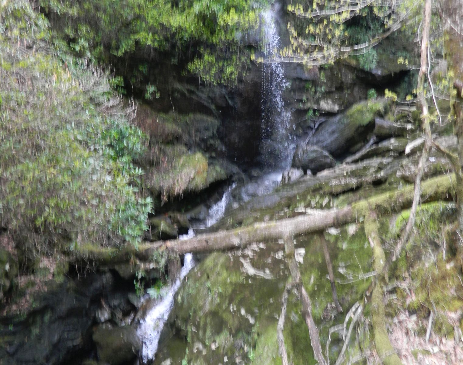 Waterfall above Duke's Path