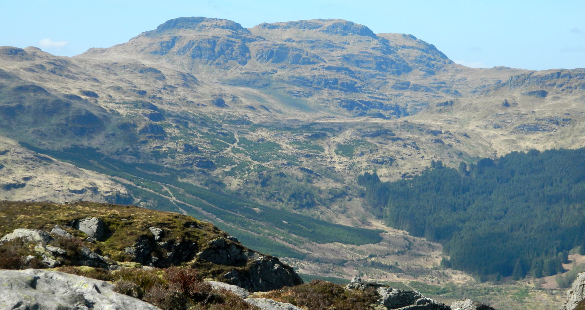 Beinn Bheula from The Saddle