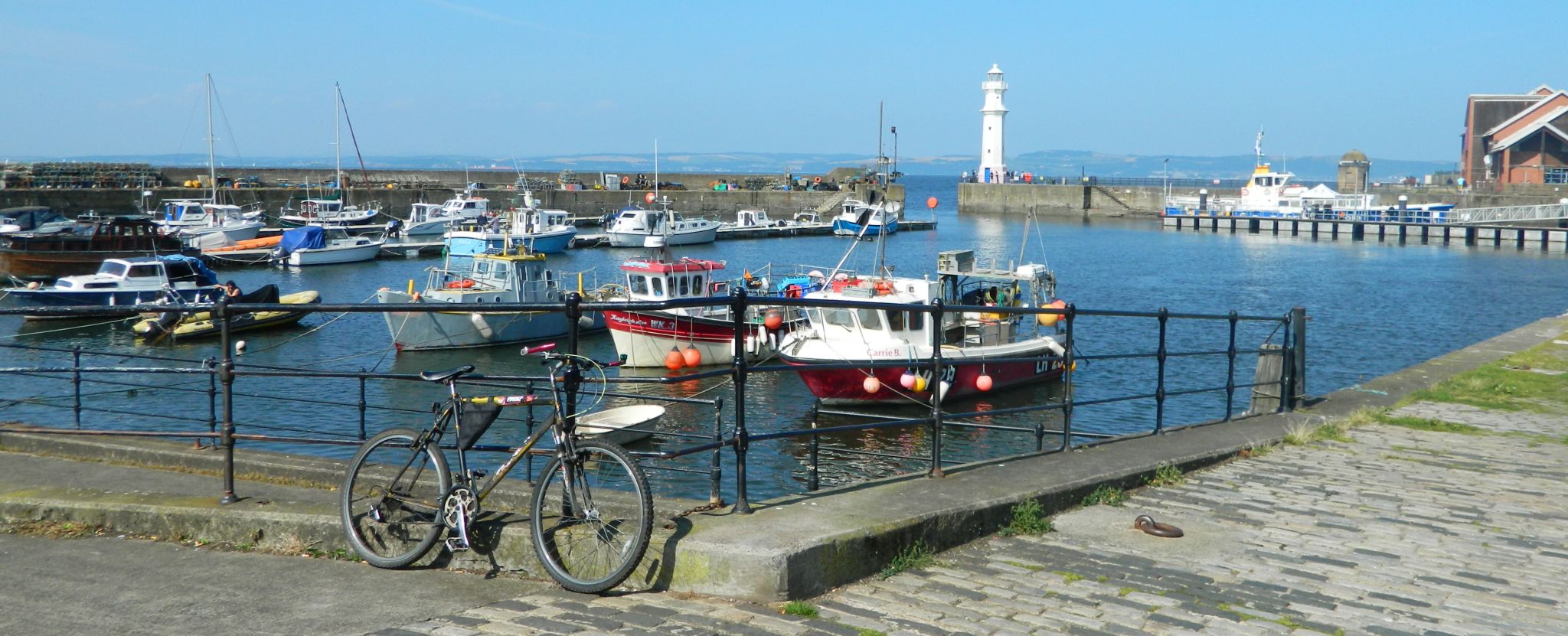 Port of Newhaven on Firth of Forth at Leith